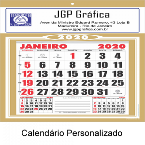 Calendário Personalizado